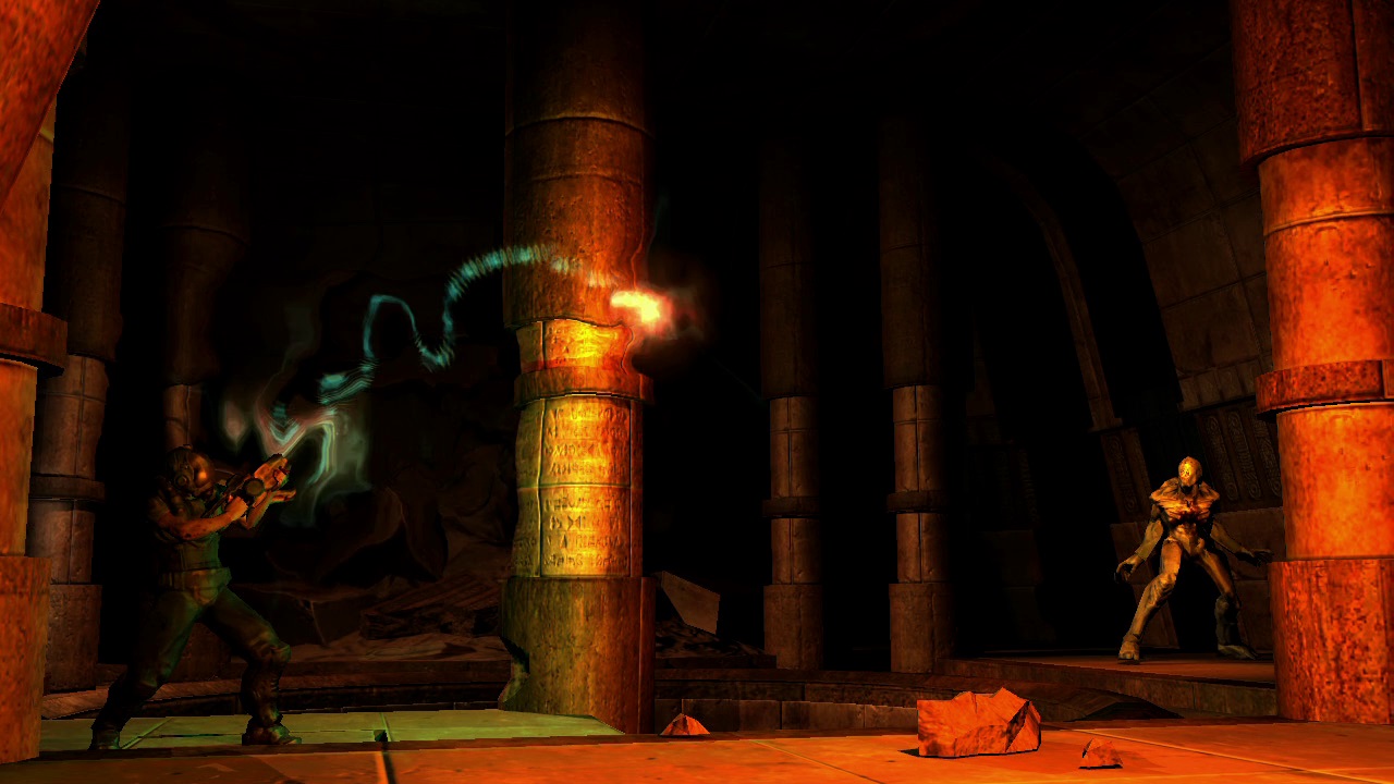 1990’s, Action, arcade, Bethesda Softworks, Classic, dark, Doom, Doom 3, DOOM 3 Review, First Person Shooter, first-person, FPS, Horror, id Software, Nintendo Switch Review, Panic Button, Rating 8/10, retro, Sci-Fi, Shooter, Switch Review, ZeniMax Media